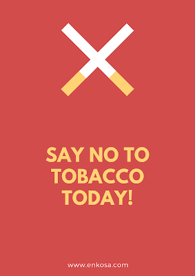 Template Ucapan Selamat Hari Tanpa Tembakau Sedunia 30 Mei